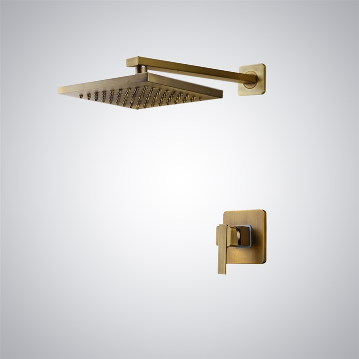 Fontana Talant Antique 8 Inch Square Shower System
