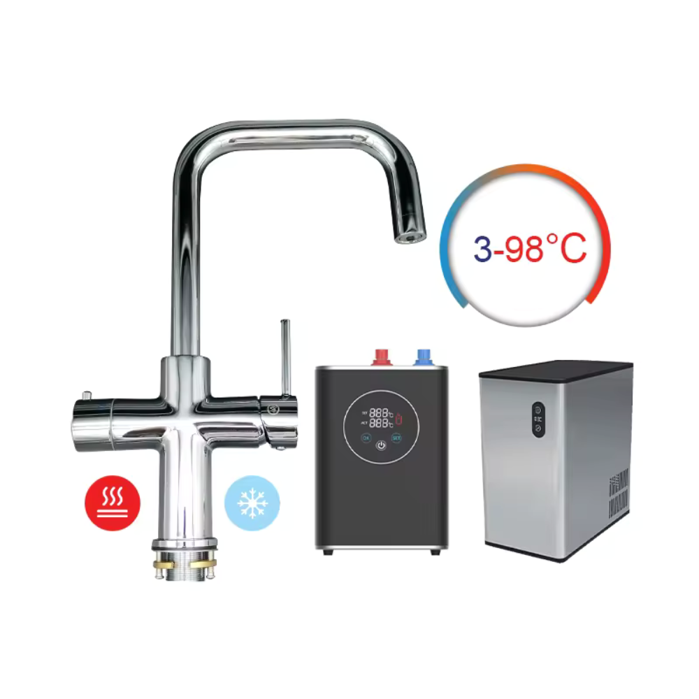 Fontana Marano di Napoli Chrome Deck Mounted Kitchen Faucet