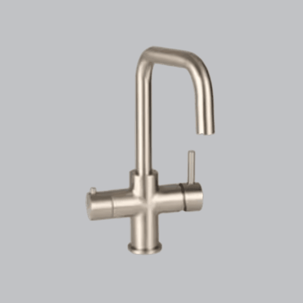 Fontana Torre del Greco Bright Yellow Deck Mounted Kitchen Faucet