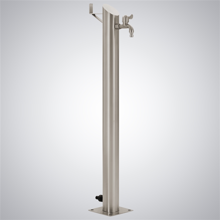 Fontana NatureSplash Brushed Nickel Outdoor Shower Panel