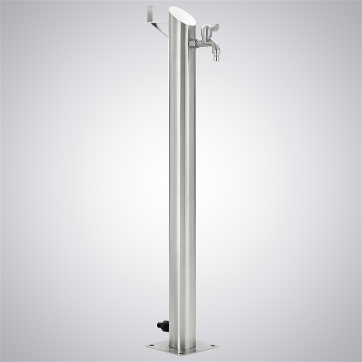 Fontana NatureSplash Chrome Outdoor Shower Panel