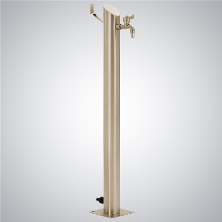 Fontana NatureSplash Champagne Finish Outdoor Shower