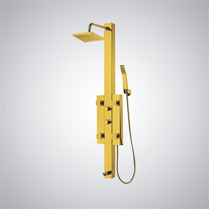 Fontana AquaBreeze Gold Shower Panel