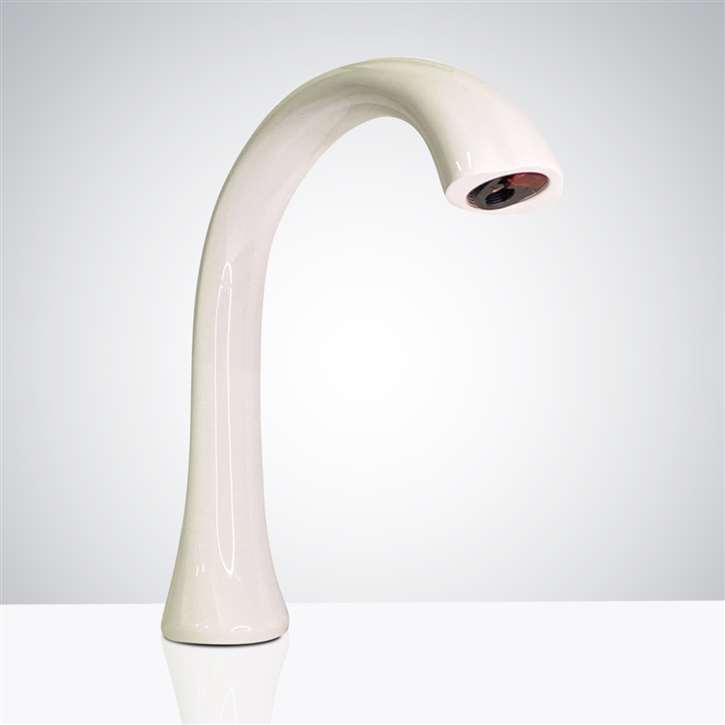 Fontana Agrigento Pearl White Handsfree Faucet
