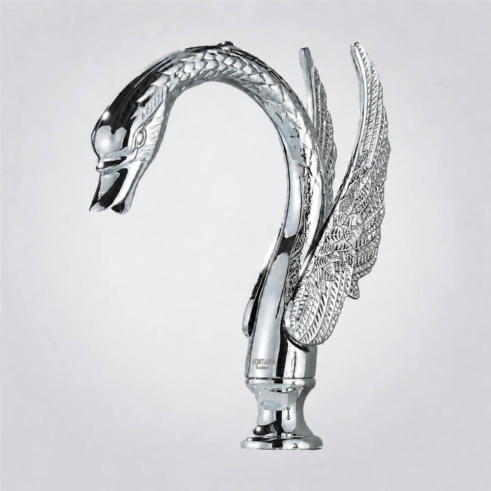 FontanaCorvane™ – Swan Inspired Chrome