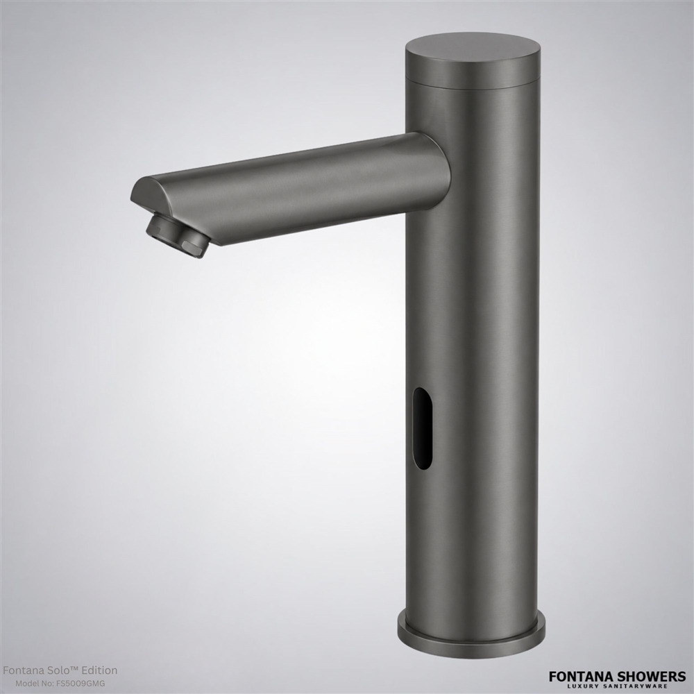 Gunmetal Gray Touchless Faucet