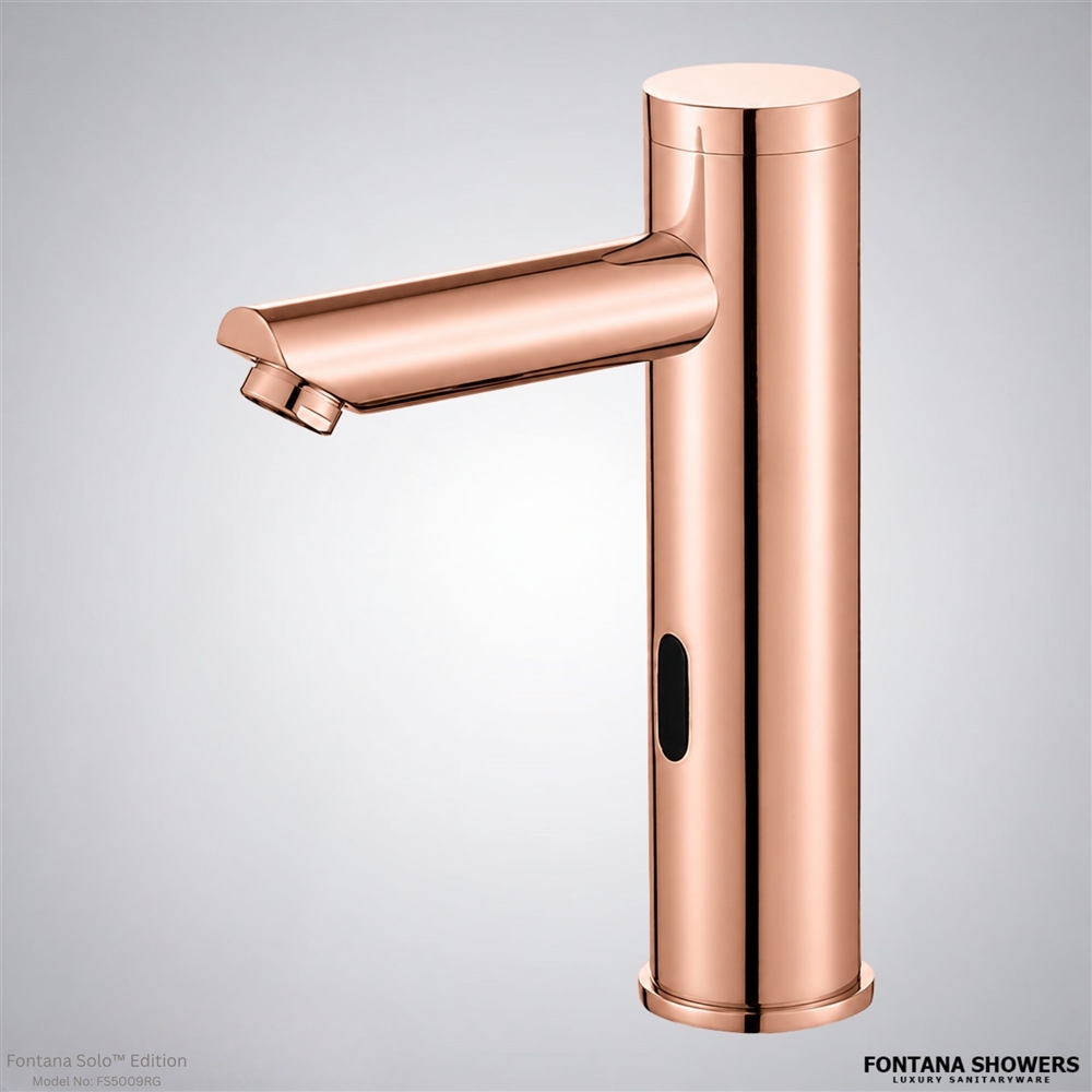 Rose Gold Touchless Faucet