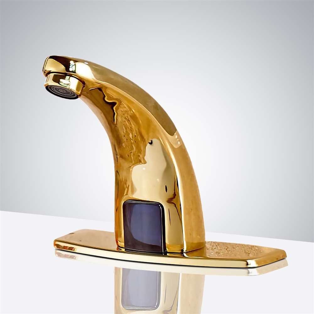 Fontana Melo Automatic Commercial Sensor Gold Commercial Faucet, product code FS501-G