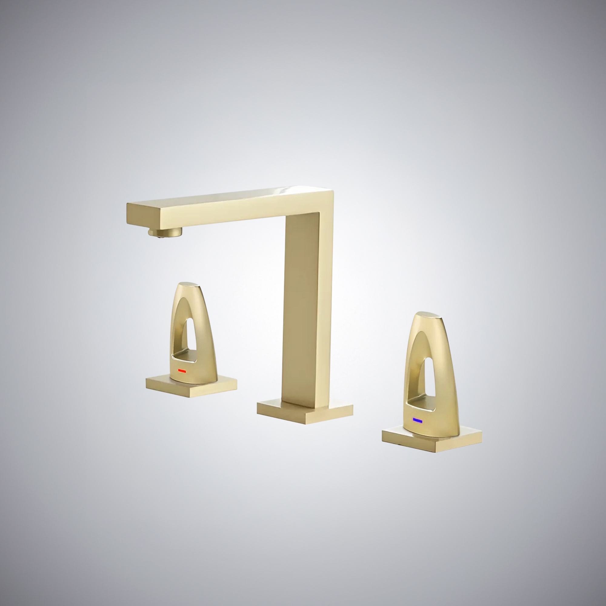 Fontana Pfastatt Brushed Gold 3-Piece Sink Faucet