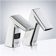 Fontana Commercial Automatic Touchless Sensor Faucet with Matching Soap Dispenser