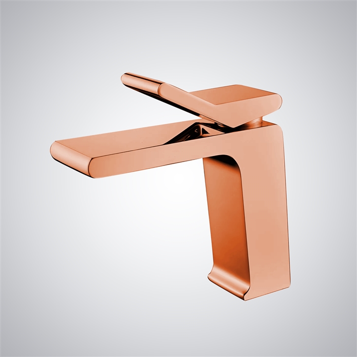 Fontana Adria Rose Gold Basin Faucet