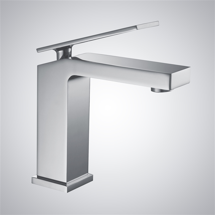 Fontana Bassano Chrome Hot and Cold Basin Faucet
