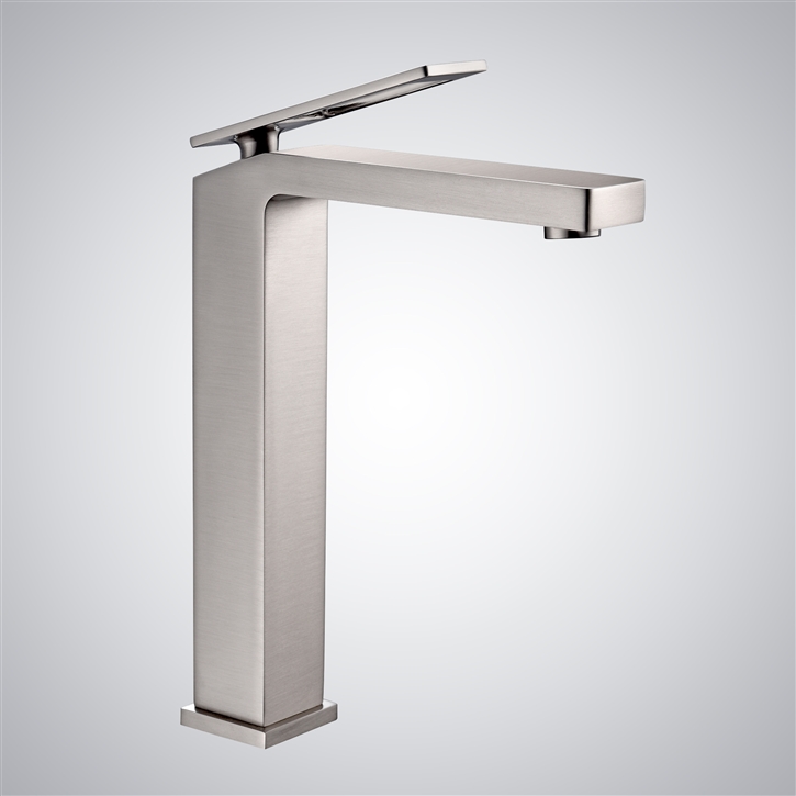 Fontana Ampezzo Brushed Nickel Bathroom Sink Faucet