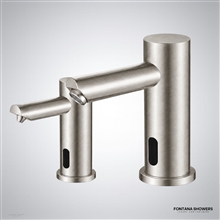 Brushed nickel sensor set