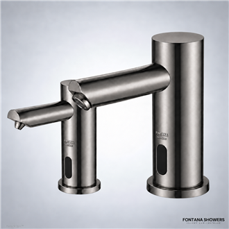Fontana Solo Gun Metal Gray Touchless Set