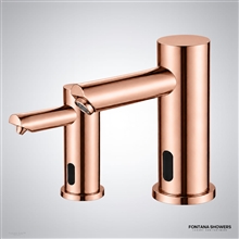 Rose gold touchless set