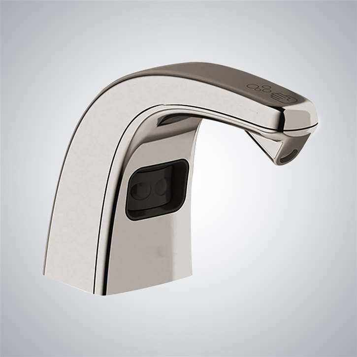 Fontana Valence Deck Mount Brushed Nickel Automatic Automatic Hands Free Commercial Soap Dispenser