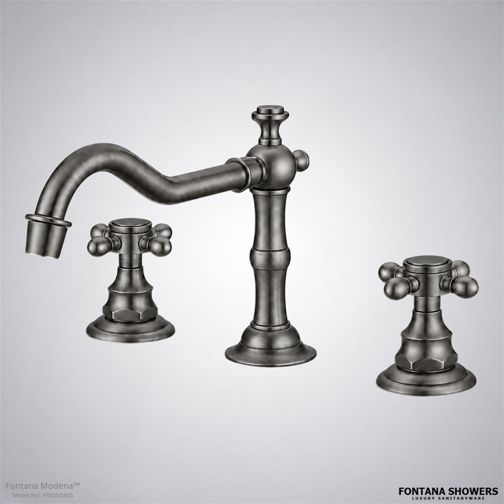 Modena gunmetal gray faucet