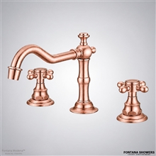 Modena rose gold faucet