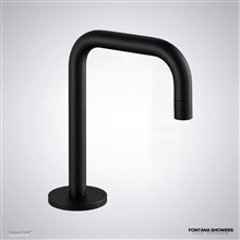 Tivoli matte black sensor faucet
