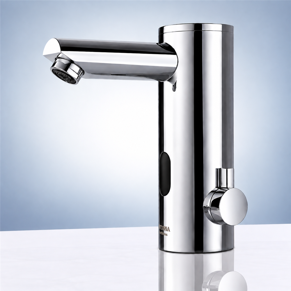 Fontana Touch Automatic Bathroom Sensor Faucet Tap in Chrome