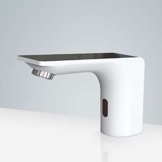 Touchless Bathroom Faucet Hybla Commercial Electronic Automatic Chrome Sensor Faucet