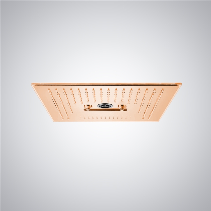 Fontana Serein Rose Gold Rainfall Multifunctional Shower Head