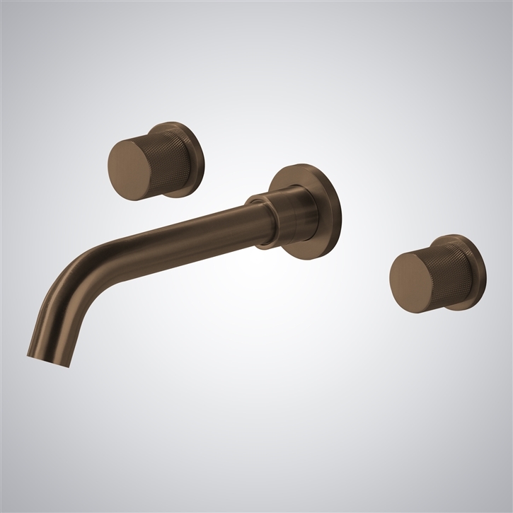 Fontana Tormos Classic Oil Rubbed Bronze FInish Wall Mounted Sink Faucet