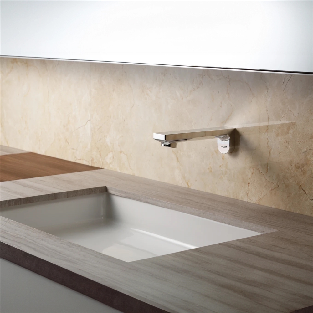 Fontana Milan FS10134 chrome wall-mounted sensor faucet for manufacturer product reference