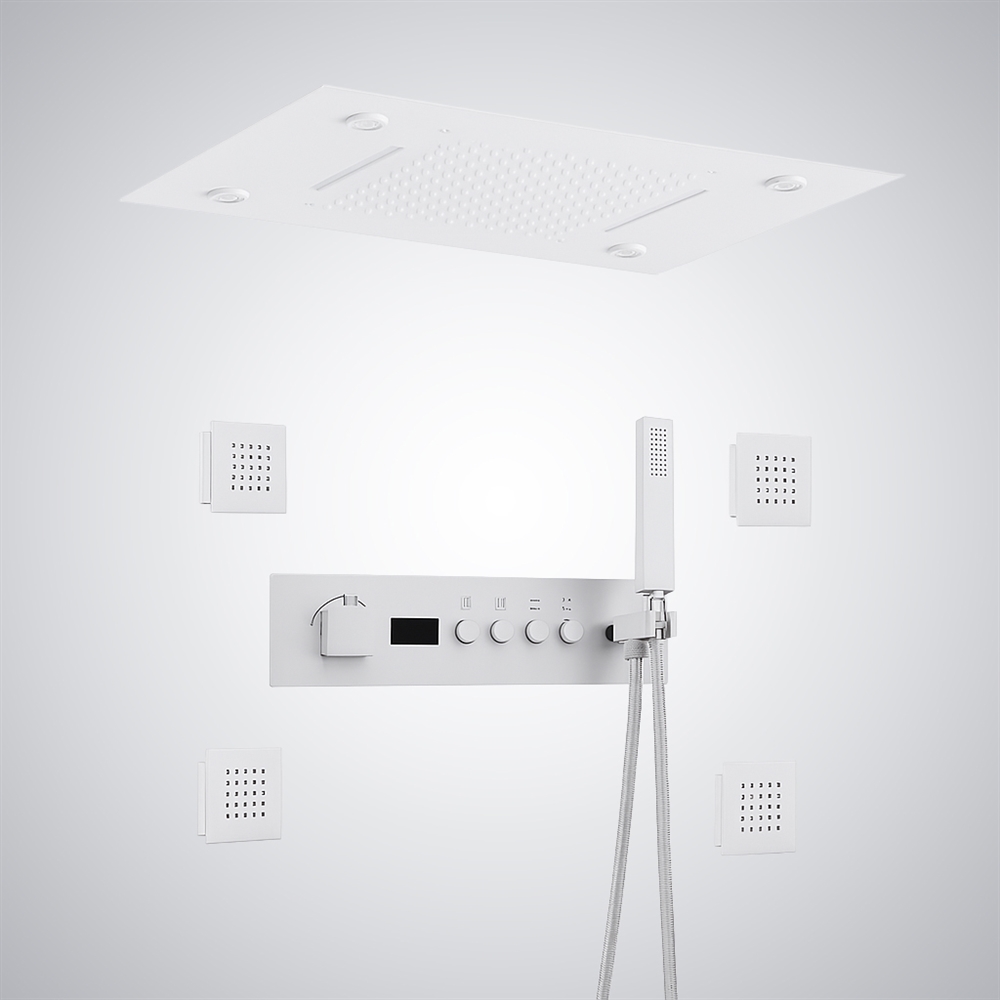 Grab the Fontana Orvieto Aesthetic LED Thermostatic Digital Shower Set ...