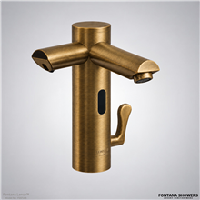 Antique brass sensor pair