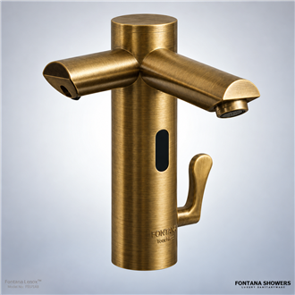 Antique brass sensor pair