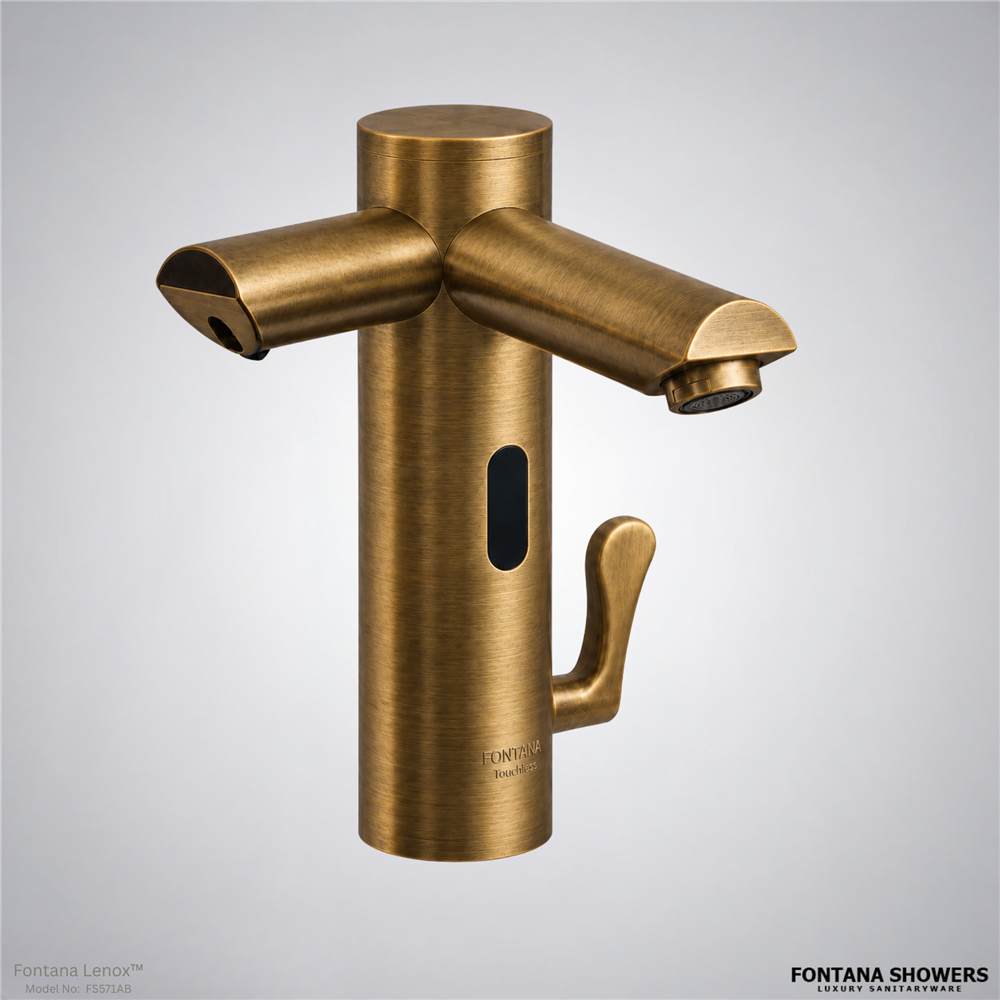Antique brass sensor pair