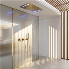 Fontana Myrellaâ„¢ Shower Set in Brushed Gold