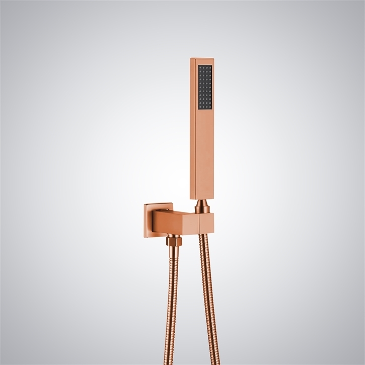 Fontana Hautes-Alpes Rose Gold Elegance Handheld Shower