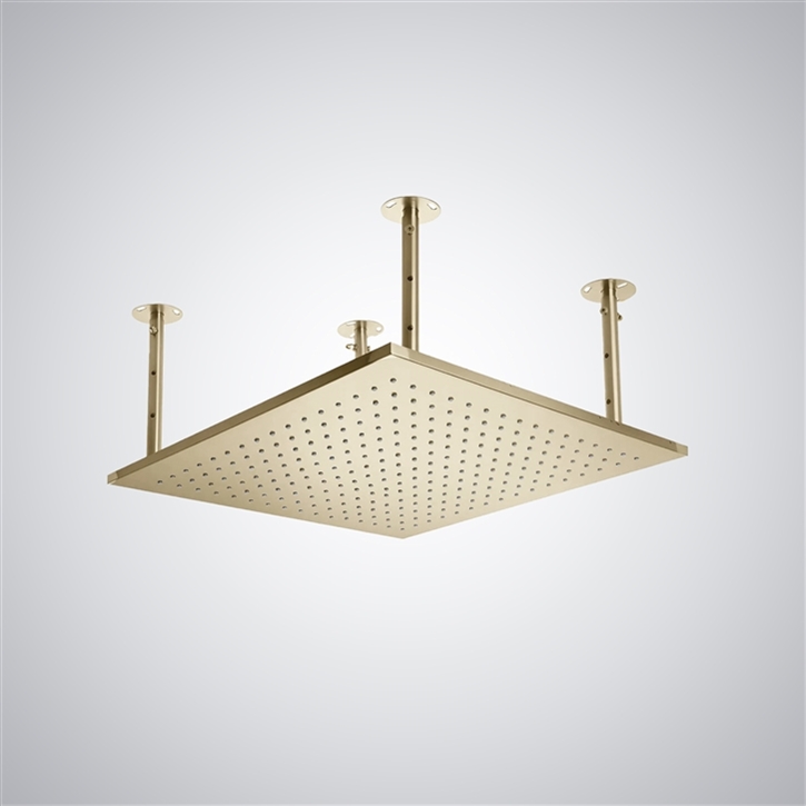 Fontana Maubeuge 3 Functions Champagne  LED Luxury Shower Set