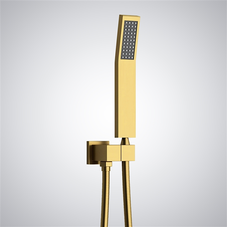 Fontana Auxerre Gold Elegant Handheld Shower