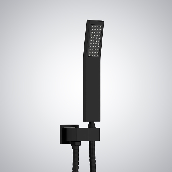 Fontana Auxerre Matte Black Bold Handheld Shower