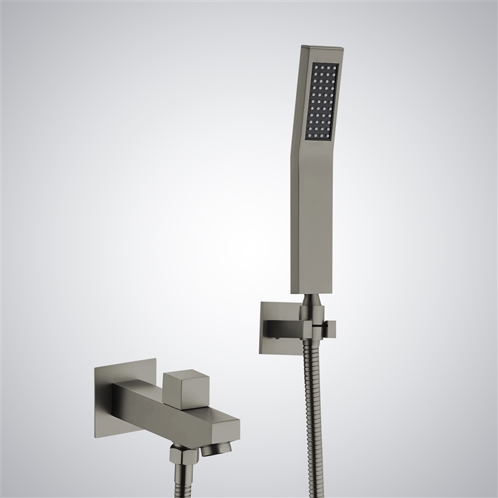 Fontana Saint-Raphael Gun Metal Gray Stylish Handheld Shower