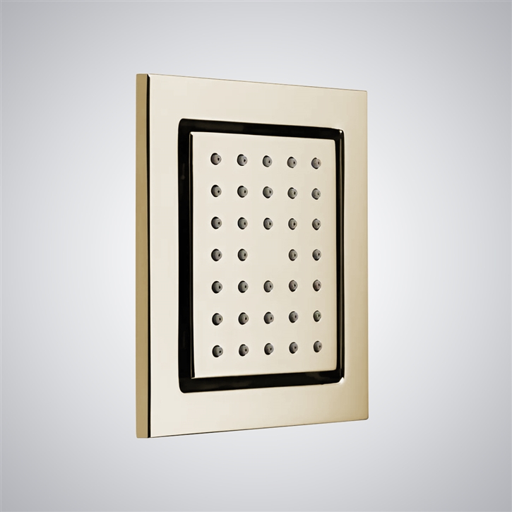 Fontana Saint-Raphael Champagne Luxury Wall Mounted Body Jets