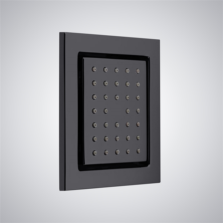 Fontana Saint-Raphael Matte Black Modern Body Jets