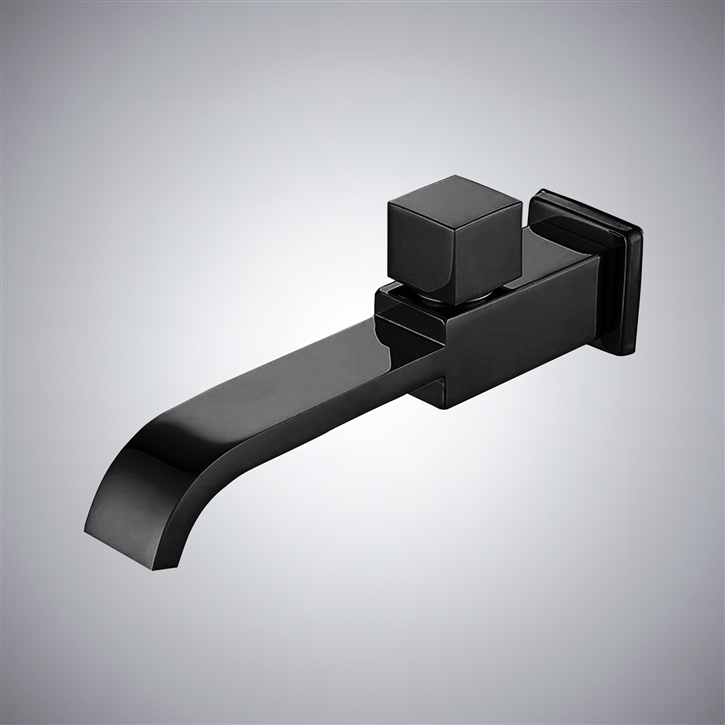 Fontana Aviles Matte Black Contemporary Bathroom Faucet