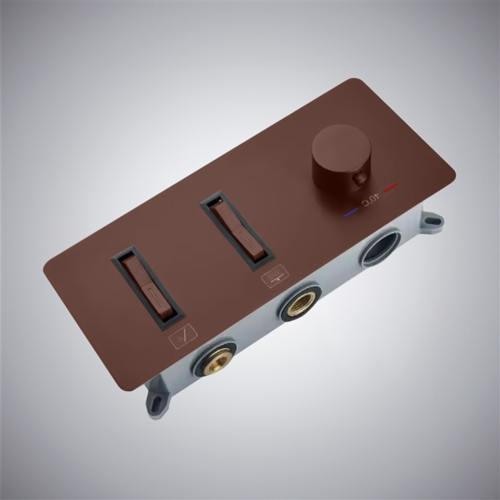 Fontana Grumo Oil Rubbed Bronze Multi-Function Shower Mixer