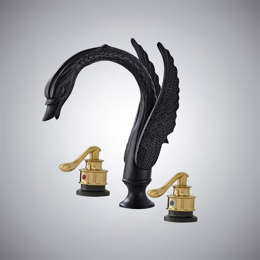 Fontana Onyx Harmony Dark Oil Rubbed Bronze Sink Faucet