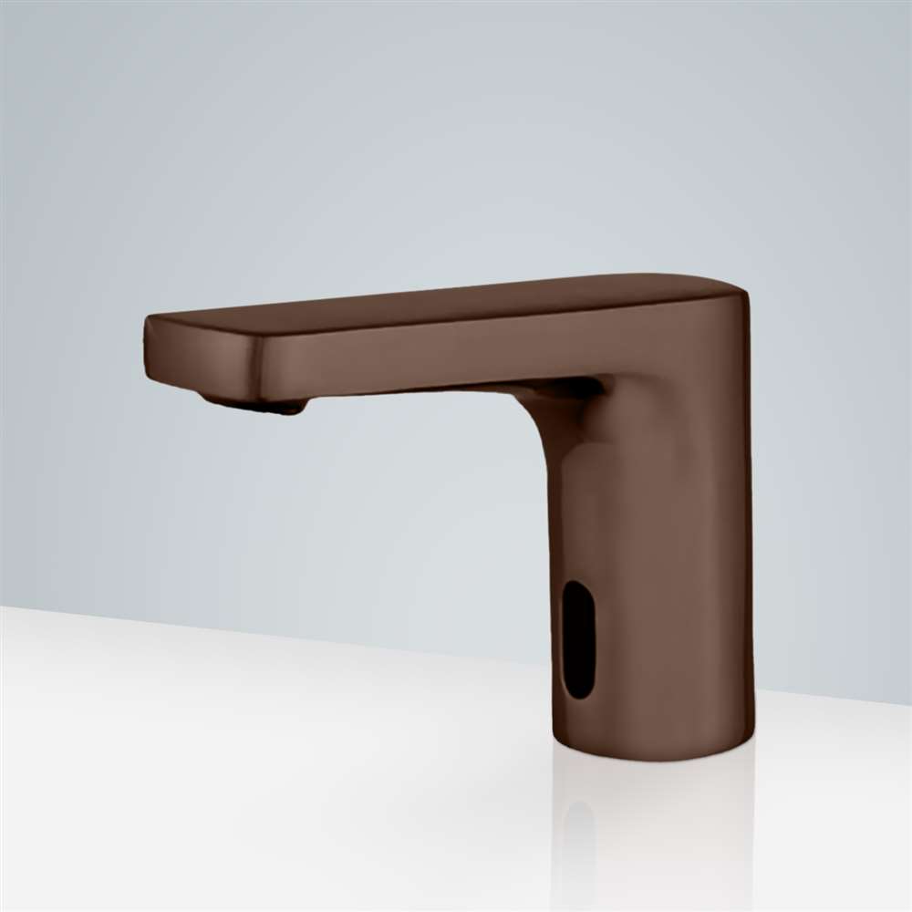 Fontana commercial light oil rubbed bronze touchless automatic sensor faucet