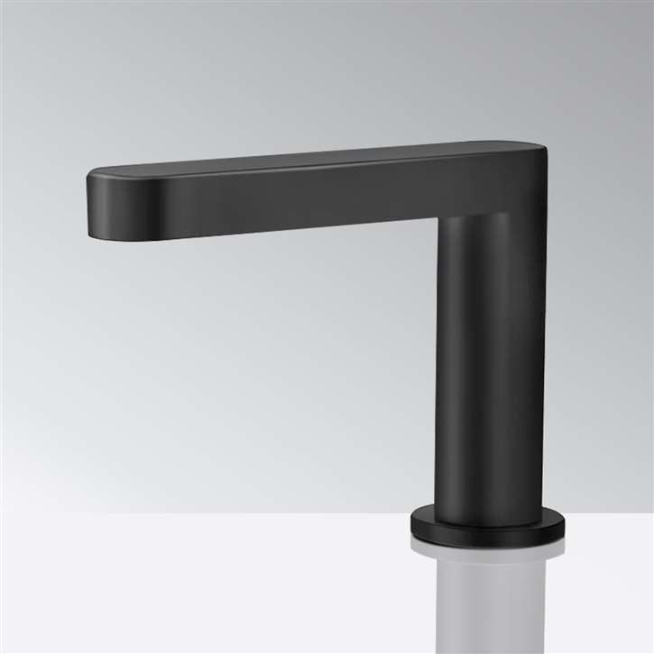 FontanaShowers Commercial Black Automatic Faucet