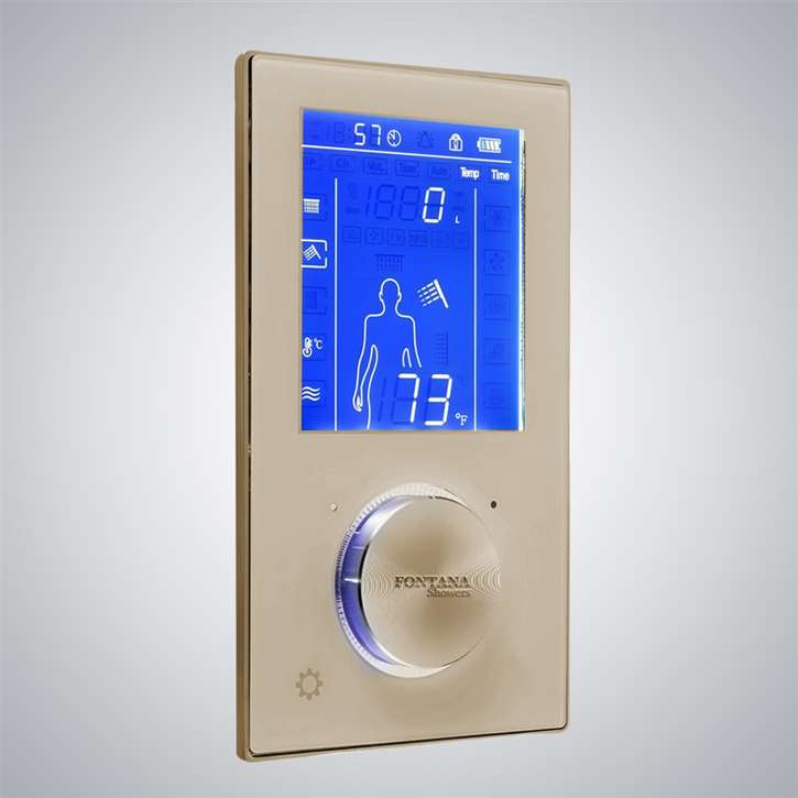 Browse Fontana Shower In Champagne System Digital Shower Control Shower ...