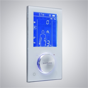 Shower System Digital Shower Control Shower Mixer Thermostat Valve in Chrome