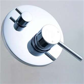 Revit Families Prima Shower Valve Mixer 2-Way Concealed Wall Mounted - Chrome Plated Solid Brass Material