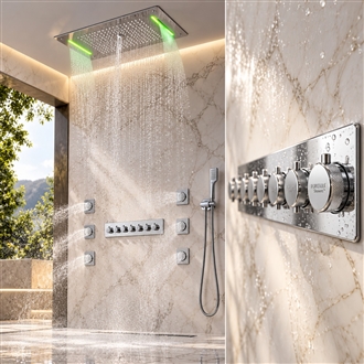 Fontana Reno Brass Multi-Function Shower System